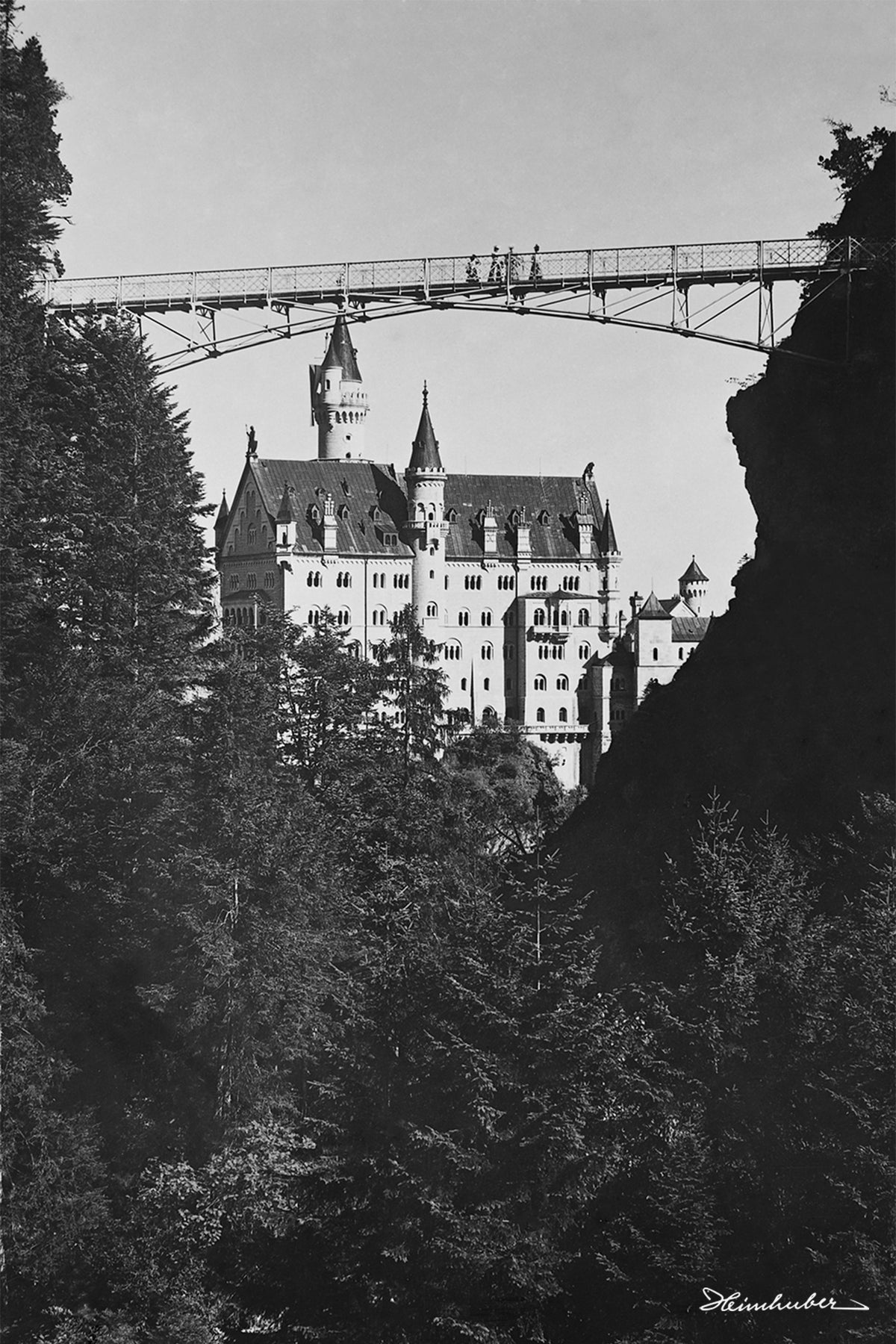 Schloss Neuschwanstein mit Marienbücke