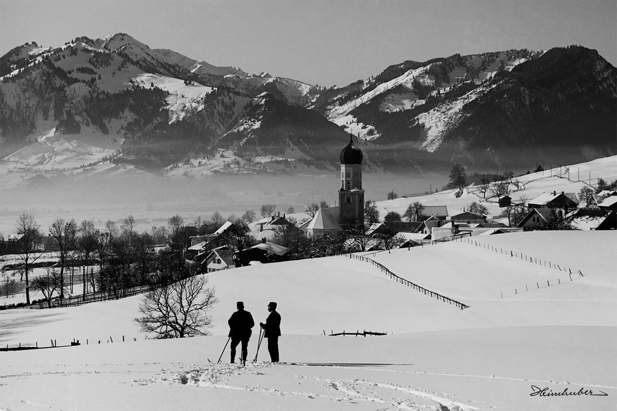 Skitausflug bei Rettenberg