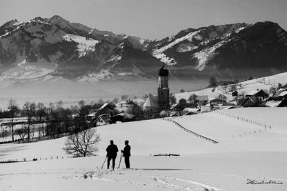 Skitausflug bei Rettenberg