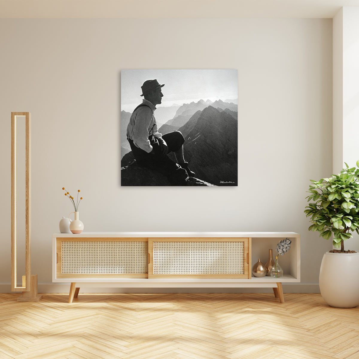 Wanderer mit Weitblick