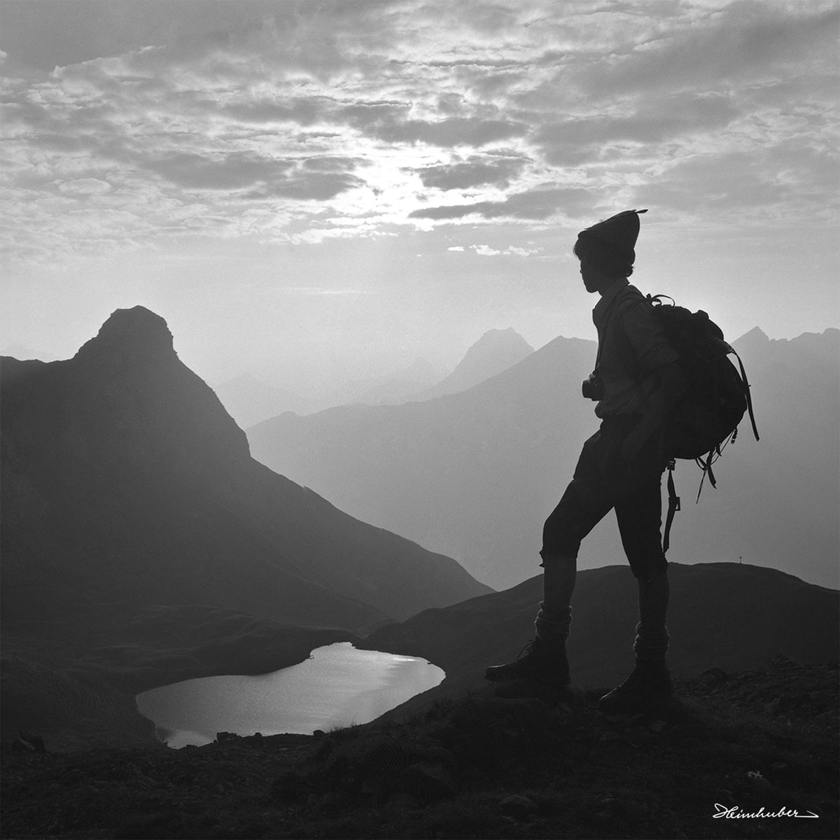 Wanderjunge am Rappensee