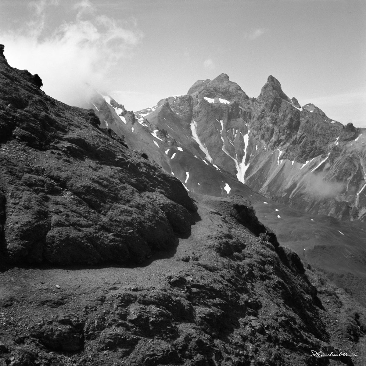Weg zur Kemptner Hütte