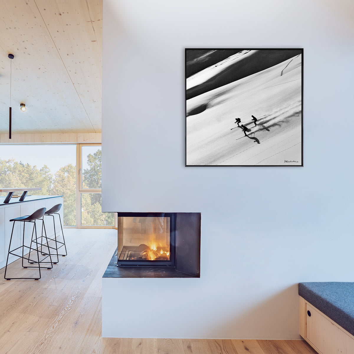Wengenabfahrt - Bild Skifahren