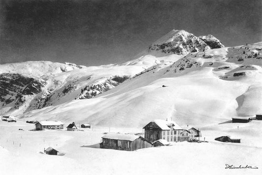 Gasthof Edelweiss in Zürs um 1911